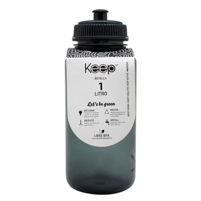 Imagen 2 del producto Botella 1L keep -NEGRO