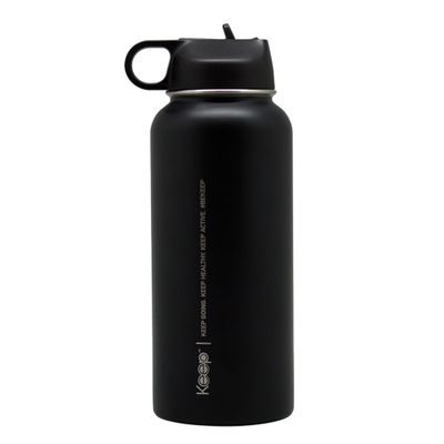 BOTELLA INSULADA 1L KEEP - NEGRO