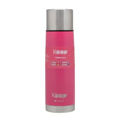 Imagen 1 del producto Termo Bala 0.5L Rubber keep ROSADO