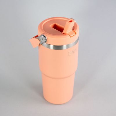 Imagen 2 del producto BOTELLA INSULADA CON MANGO 590ML KEEP CORAL