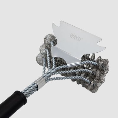 Imagen 2 del producto Cepillo Limpia Parrillas Con Raspador Wayu
