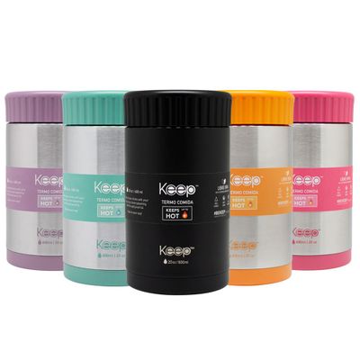 Imagen 2 del producto Termo Comida Colores 0.6L keep -NEGRO