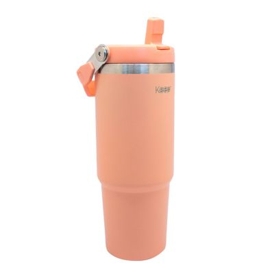 Imagen 2 del producto BOTELLA INSULADA CON MANGO 85O ML KEEP - CORAL