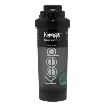 Imagen 2 del producto Botella Sport Shaker 700ml keep -NEGRO