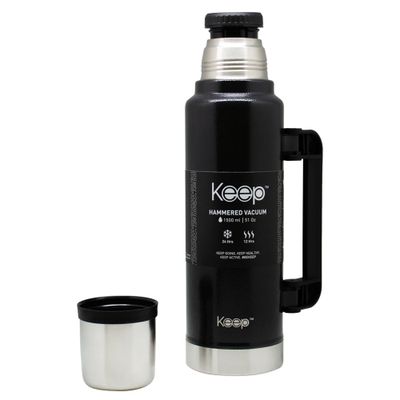 Imagen 2 del producto TERMO HAMMERED 1.5LTS KEEP - NEGRO
