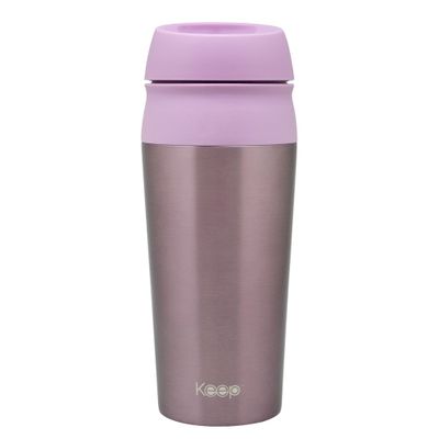 Mug Boton Value Keep - Lila