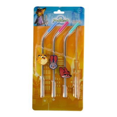 Imagen 2 del producto Set 3 Bombillas Metálicas Zootopia