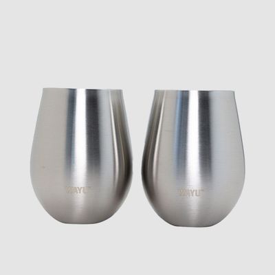 Set 2 Vasos Cocktail Metalicos 500ml Wayu