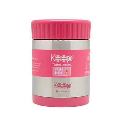 Termo Comida Colores 0.45L ROSADO