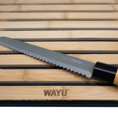 Imagen 2 del producto Set Tabla + Cuchillo Para Pan Wayu