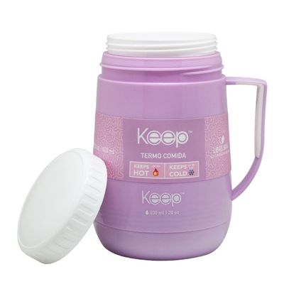 Imagen 2 del producto Termo Comida Pp Keep 600 Ml - LILA