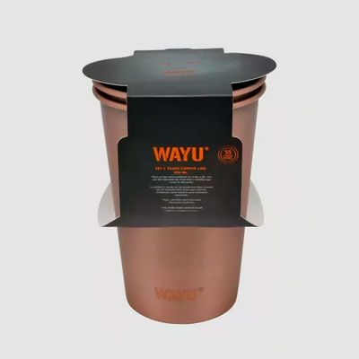 Imagen 2 del producto Set 2 Vasos 500 Ml Copper Line Wayu