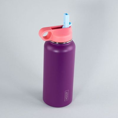 Imagen 2 del producto BOTELLA INSULADA 1L FLASK KEEP MORADO
