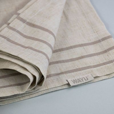 Imagen 2 del producto Mantel Beige Lino Wayu