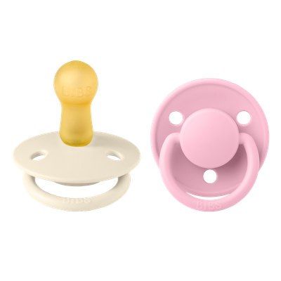 Chupete Bibs De Lux Redondo X2 | Talla 2 (6 - 18 meses)