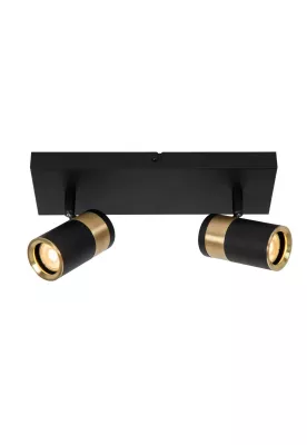 FOCO BARRA DIRECCIONAL GORIK NEGRO 2XGU10