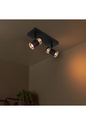 Imagen 2 del producto FOCO BARRA DIRECCIONAL GORIK NEGRO 2XGU10