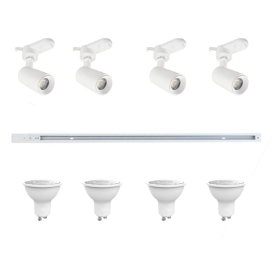 KIT DE RIEL ENERGIZADO BLANCO 2MT