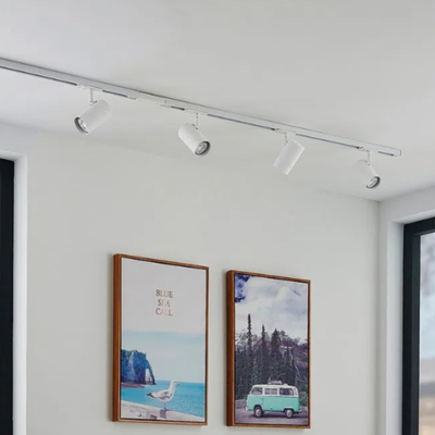 Imagen 2 del producto KIT DE RIEL ENERGIZADO BLANCO 2MT