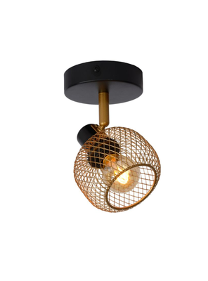 FOCO DIRECCIONAL MAREN DORADO 1xE14