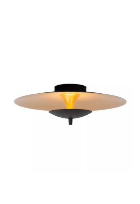 LAMPARA DE TECHO VULCAN NEGRO Ø35 CM LED DIMEABLE CALIDO