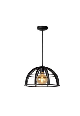 LAMPARA COLGANTE DIKRA NEGRO 1XE27