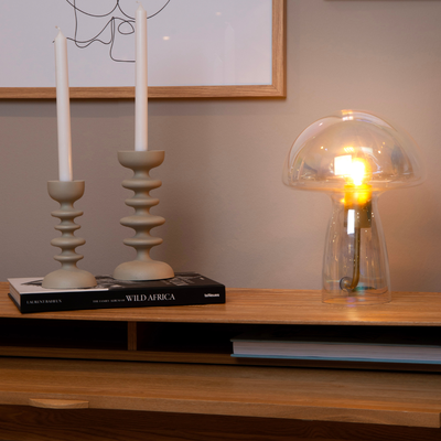 Imagen 2 del producto Lámpara de Mesa Fungo Transp 1XE27