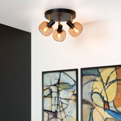 Imagen 2 del producto Lámpara de Techo Direccional Maren Dorado 3xE14