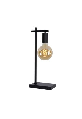 LAMPARA DE MESA LEANNE NEGRO 1xE27