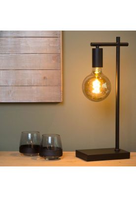 Imagen 2 del producto LAMPARA DE MESA LEANNE NEGRO 1xE27