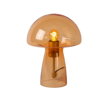 Lámpara de Mesa Fungo Ambar 1XE27