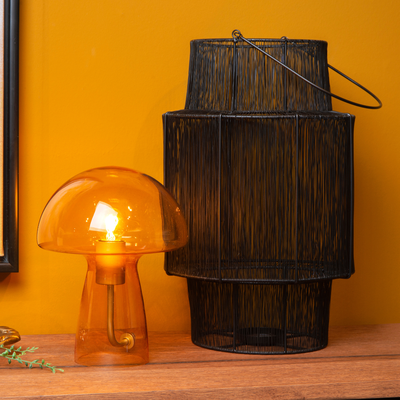 Imagen 2 del producto Lámpara de Mesa Fungo Ambar 1XE27