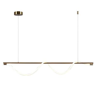 LAMPARA COLGANTE LED ABRUZZO DORADO