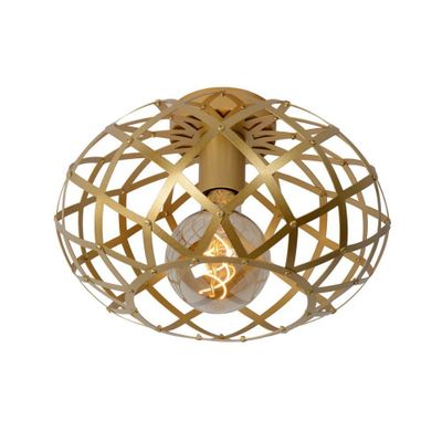 Lámpara de Techo Wolfram Dorado 1xE27