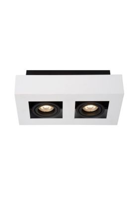 Imagen 1 del producto LAMPARA DE TECHO DIRECCIONAL XIRAX BLANCO LED 2xGU10