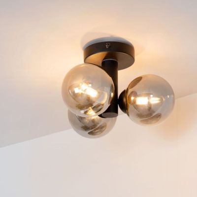 Imagen 2 del producto Lámpara de Techo Trudy Negro 3XG9