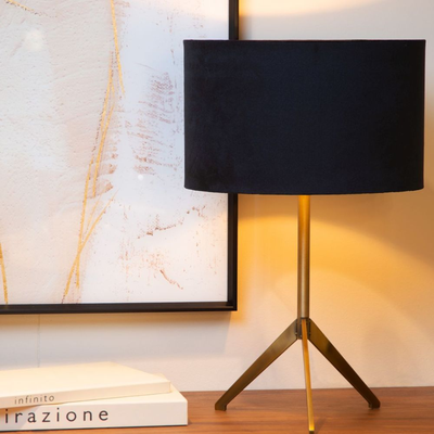 Imagen 2 del producto LAMPARA DE MESA TONDO ORO Ø30-1xE27