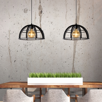 Imagen 2 del producto Lámpara Colgante Dikra Negro 2xE27