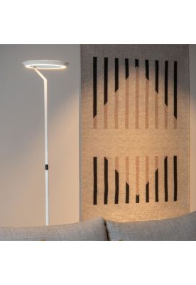 Imagen 2 del producto LAMPARA DE PIE CELEST BLANCO Ø28cm 2700K