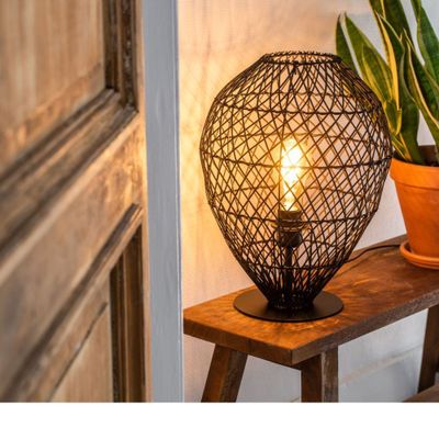 Imagen 2 del producto Lámpara de Mesa Kenjiro 1xE27 Negro