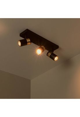 Imagen 2 del producto FOCO BARRA DIRECCIONAL GORIK NEGRO 3XGU10