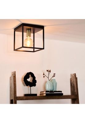 Imagen 2 del producto LAMPARA DE TECHO RUBEN NEGRO 1xE27