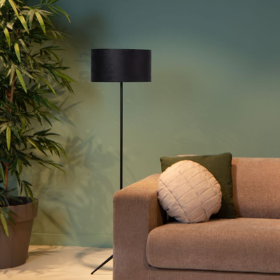 Imagen 2 del producto LAMPARA DE PIE TONDO NEGRO 1XE27