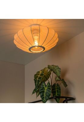 Imagen 2 del producto LAMPARA DE TECHO CORINA BEIGE Ø40-1xE27