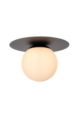 LAMPARA DE TECHO TRICIA NEGRO Ø25-1xE27