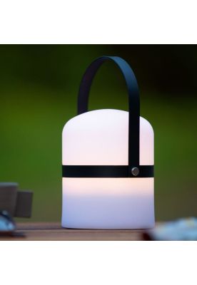 Imagen 2 del producto LAMPARA DE MESA MINI JOE LED RECARGABLE NEGRO Ø10CM