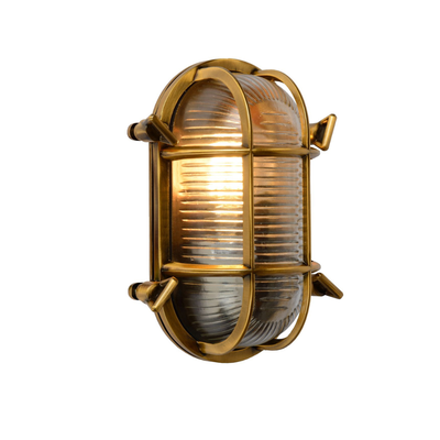 Imagen 1 del producto Aplique Dudley y Ovalado Dorado 1XE27