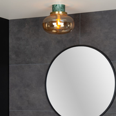 Imagen 2 del producto Plafon Lorena Ambar Ø23-1xE27