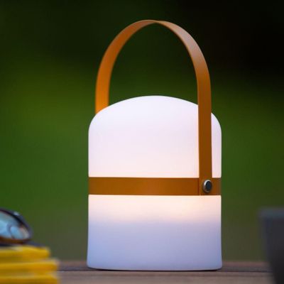 Imagen 2 del producto LAMPARA DE MESA MINI JOE LED RECARGABLE CAFE Ø10CM