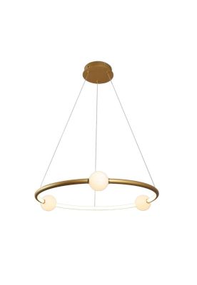 LAMPARA COLGANTE LED LOZZANA DORADO